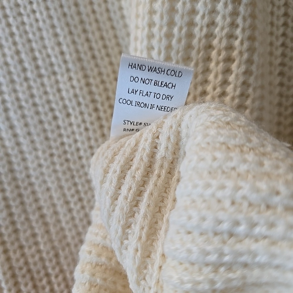 Sweet Lovely By Jen Wildflower Blooms Crochet Sweater Size M‎ Boho Cottagecore - Picture 11 of 15
